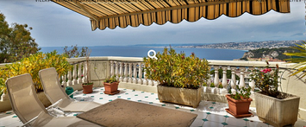Nice sea view 3 bedroom  apartment -  côte d Azur