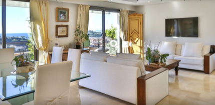 Nice sea view 3 bedroom  apartment -  côte d Azur